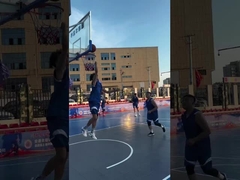 Weerbestendige vloertegels voor basketbalbanen Multi Sport Interlocking Tiles CE RoSH