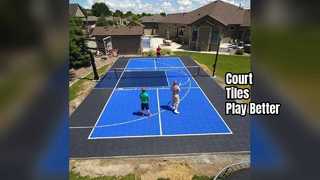 Pickleball Court-tegels buitenvloeren te koop