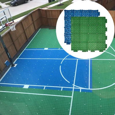 Tafeltennis Hockey Multi Sport Interlocking Tiles Outdoor Court Tiles Carpet