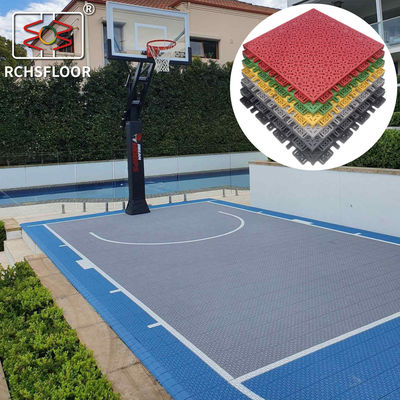 PP modulaire sporttegels 340mm*340mm Polypropyleen basketbalbaan