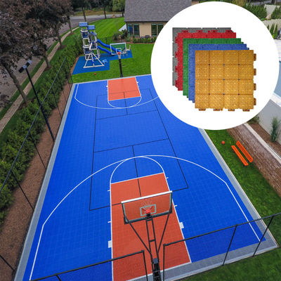 PP 3x3 Indoor Court Tile Outdoor Backyard Basketball Court Flooring
