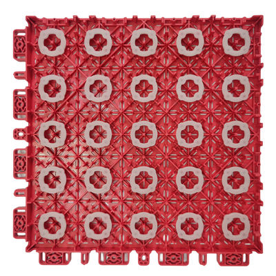 Aanpasbare buitensporttegels 1,8 cm Dikte Zwart/Grijz/Blauw/Rood/Groen/Geel/Oranje/Paars/Roze
