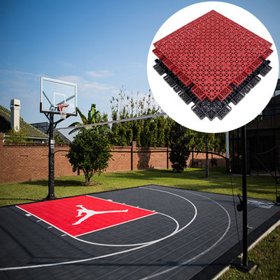 Pvc sportvloertegels Pp plastic buiten basketbalbaantegels