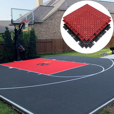 Pvc Pp Outdoor Sport Pickleball Basketbal Court Floor Tiles Modulaire vergrendeling