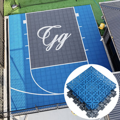 PP interlocking 3x3 Basketbal Streetball Court vloertegels gemakkelijk te installeren