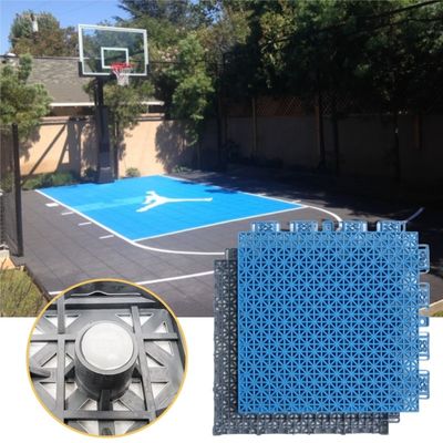 Buiten PP plastic modulaire vergrendeling basketbal sportbaan vloertegels