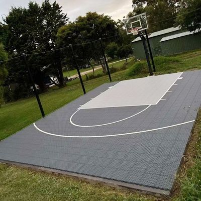 Mobile Diy Logo Outdoor Basketball Pickleball Court Interlocking Sports Flooring Mat tegel