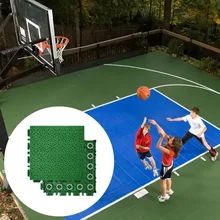 Interlocking PP Sport Tiles Smooth Surface Gym Playground Yoga Pool Eco Friendly Anti Slip